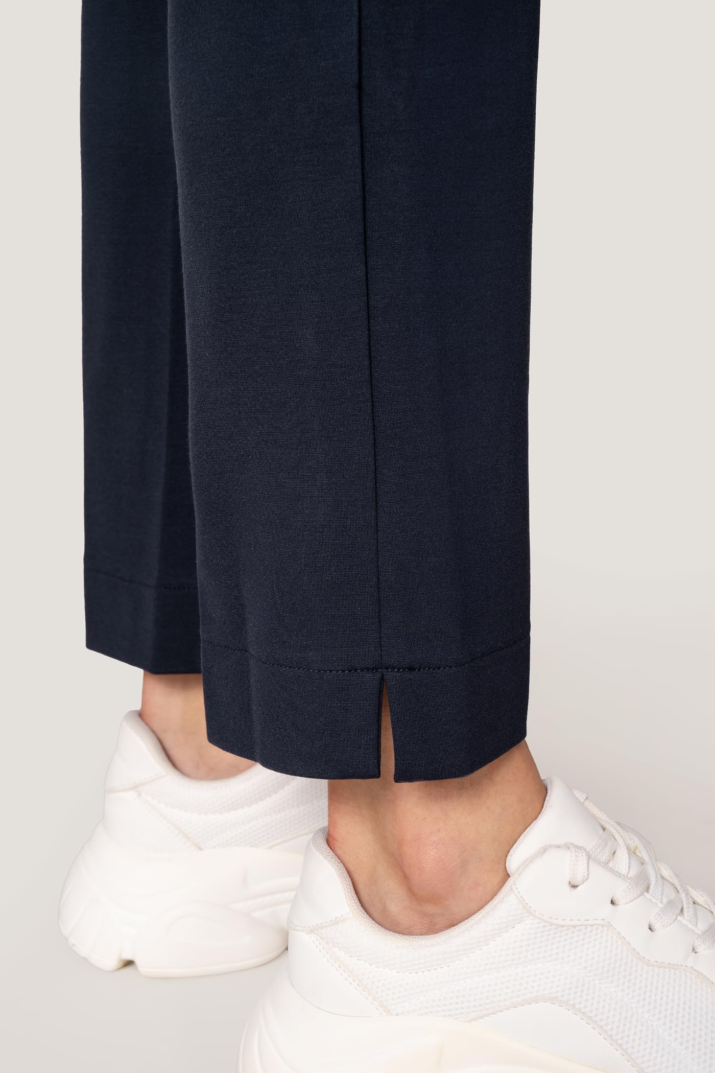 Goldenpoint Donna Leggings Straight con Vita Media Elasticata
