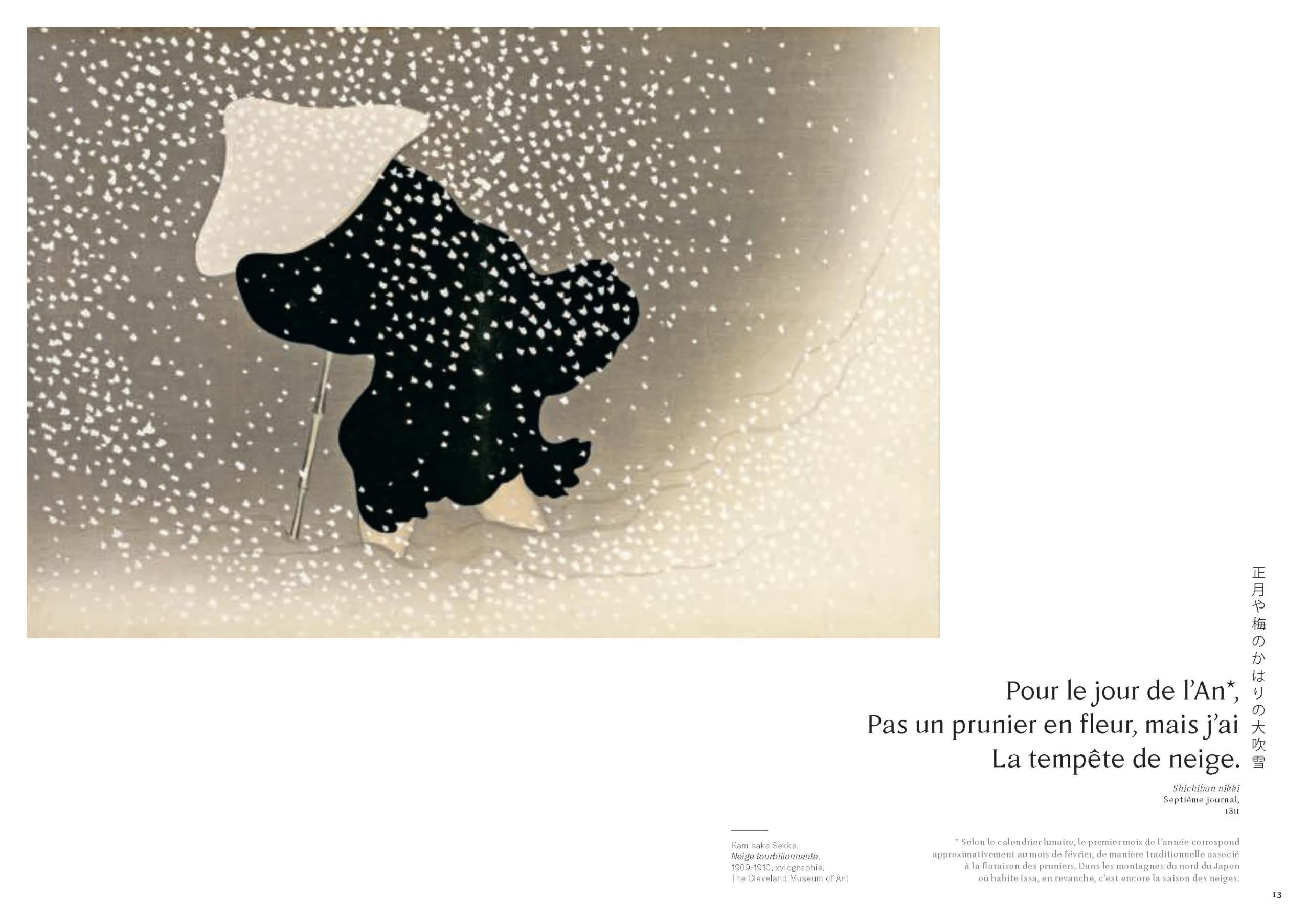 Une année au Japon. Haïkus de Kobayashi Issa
