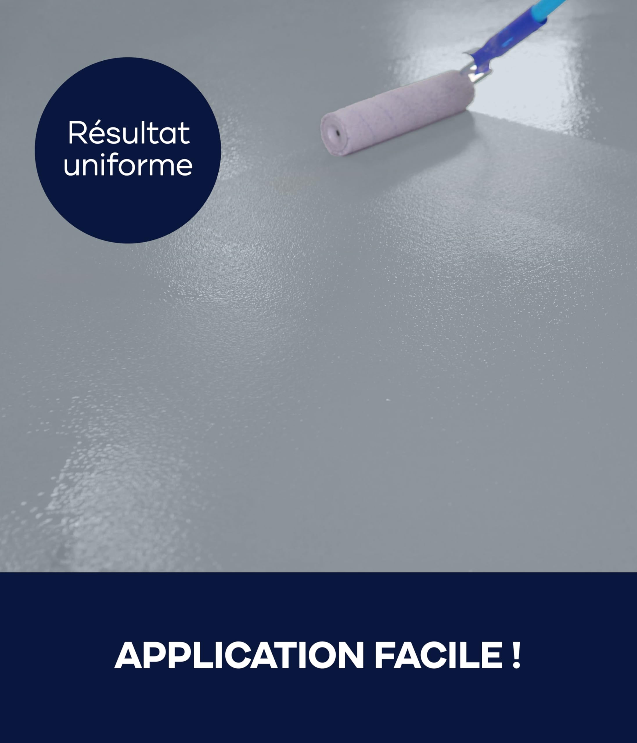 Peinture Sol Garage Gris Argent 5L - Revetement Sol Béton Intérieur Extérieur - Etanche Résistant Gel Diesel Huile Moteur Fabriqué Allemagne
