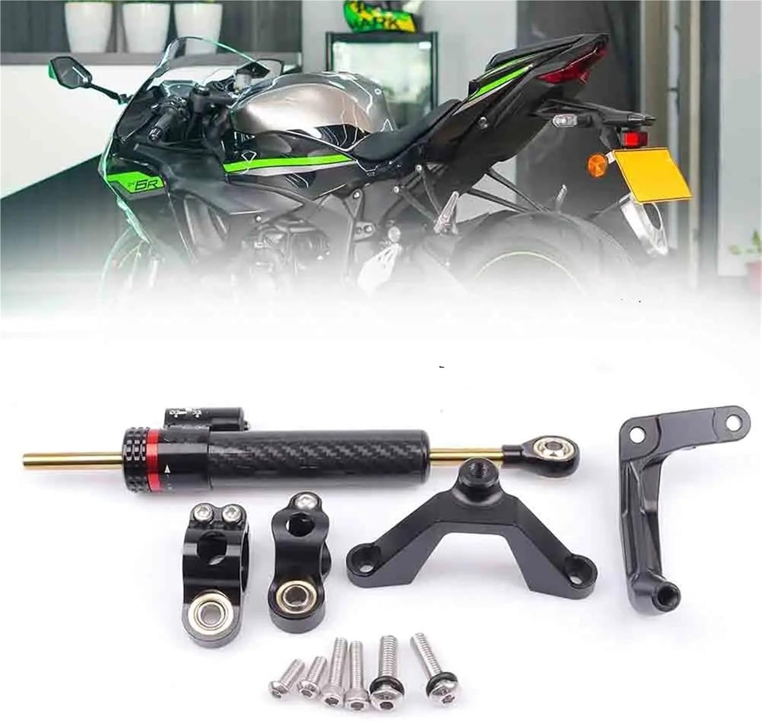 オートバイブラケット調整可能なショック CNC マウントキット カワサキ