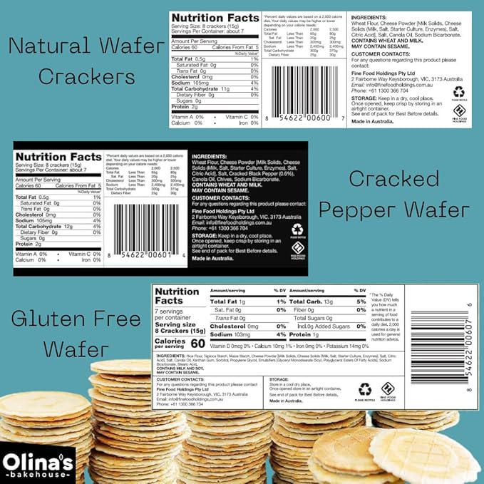 Galletas Wafer Olina's Bakehouse Variadas 3-Pack miniatura 2