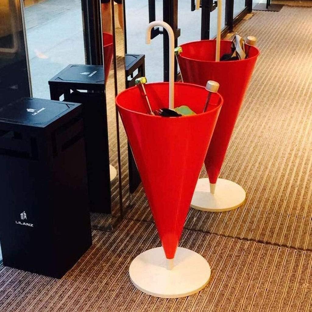 Commercial Umbrella Stands ，Metal Umbrella Stand ， Umbrella Stand, Screen Bucket Storage Holder for Commercial Commercial Storage Rack(Gray)