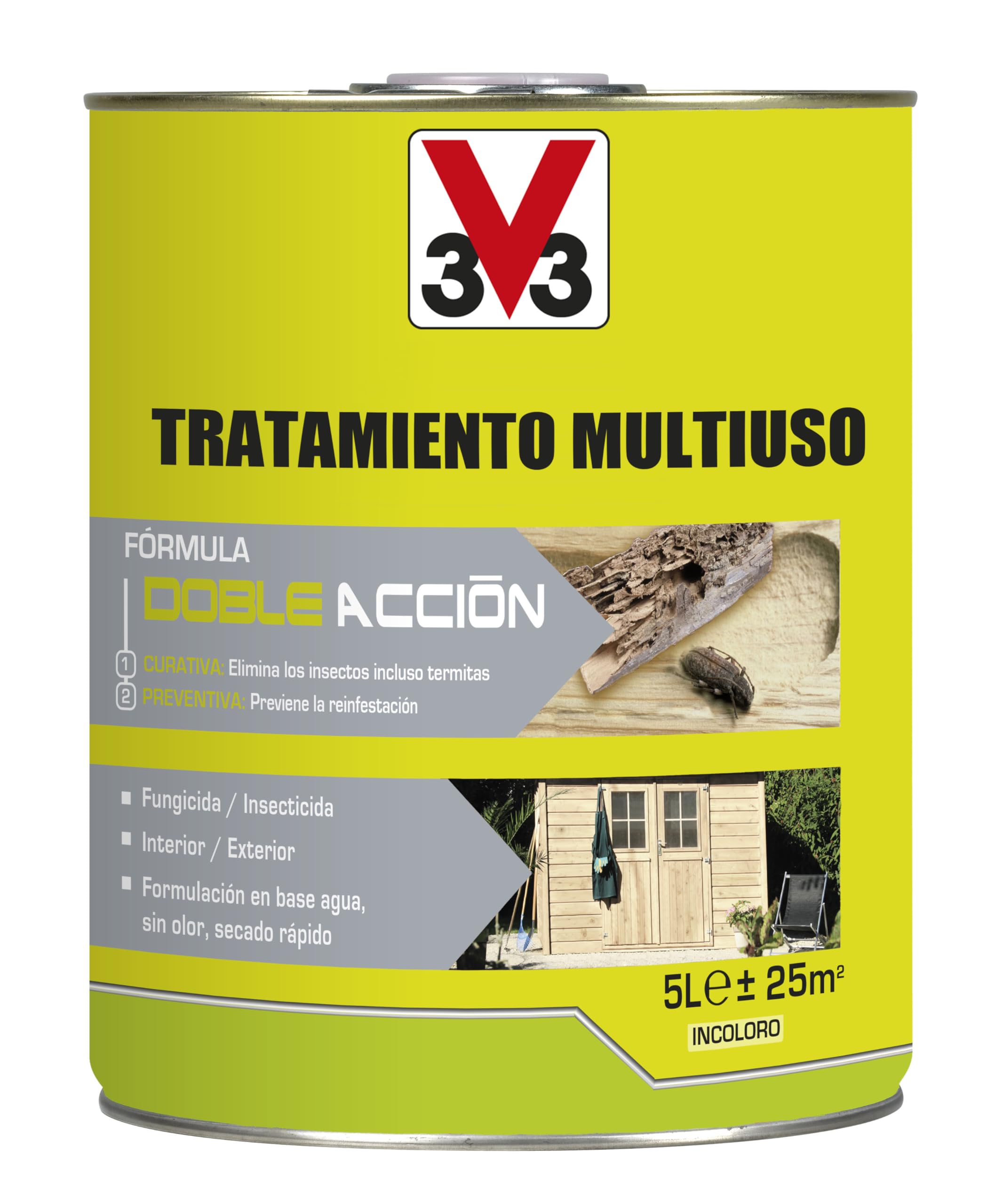 Liberon V33 Tratamiento Multiuso, Incoloro, 5 L