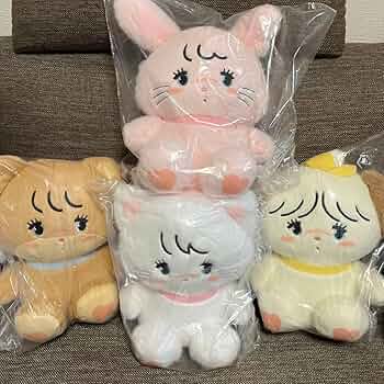 mikko characters ましゅもっち　ぬいぐるみ　ムースキャミースフレ Amazon.co.jp: mikko characters マスコットぬいぐるみ 全4種