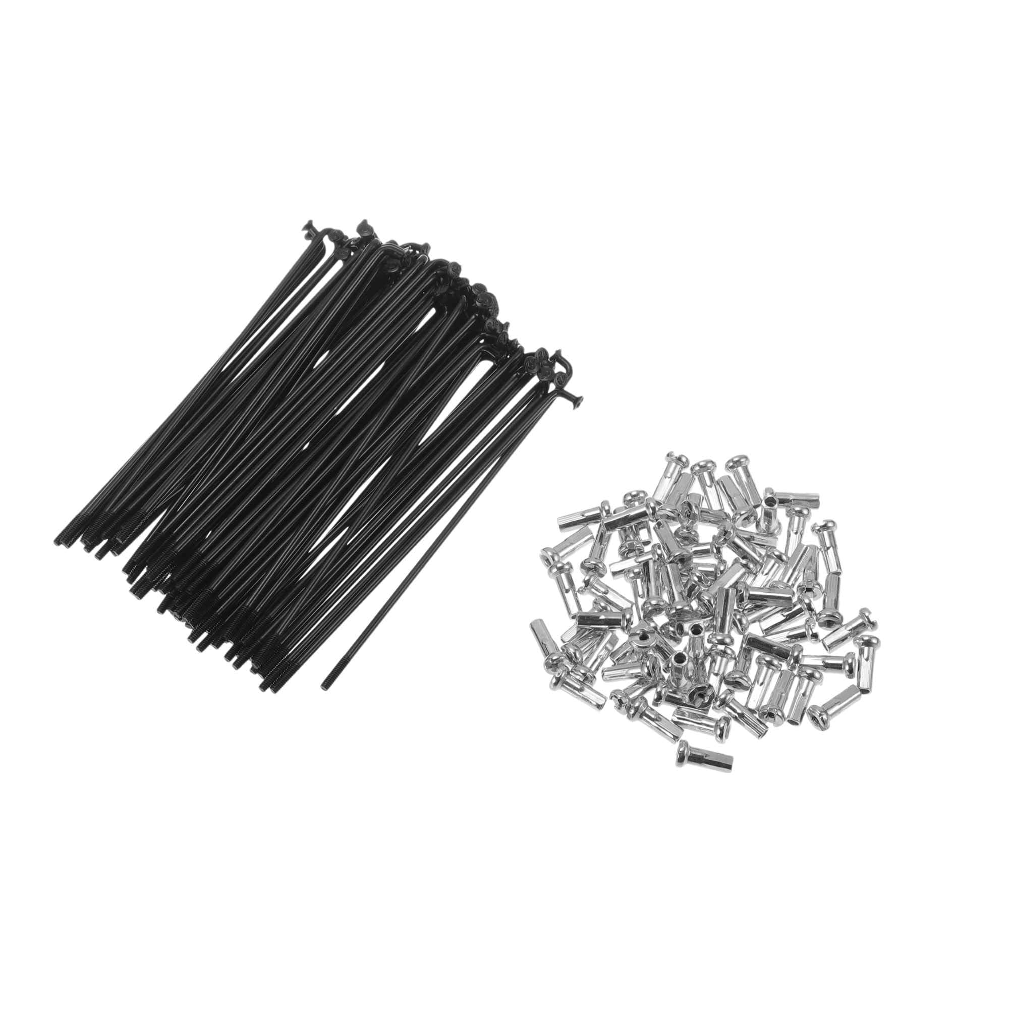 HOPESPANNER 72 Set 14G Bicycle Spoke 94mm Bike Wheel Spoke Carbon Steel Black