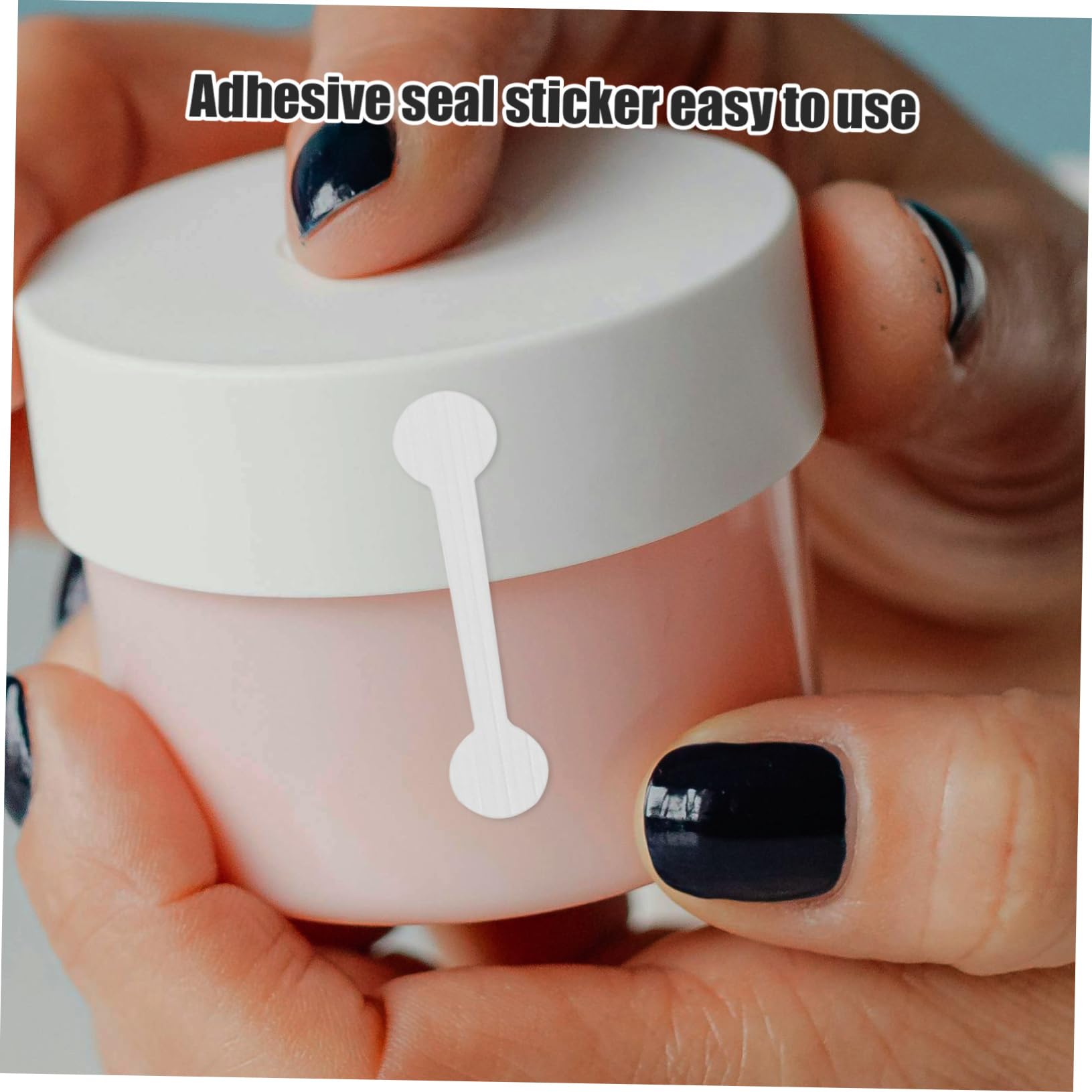 1500pezzi Etichette Sealing Strips Privacy Per Bottiglie Cosmetiche Stickers Antifrode Non Adesivo Design Confezione