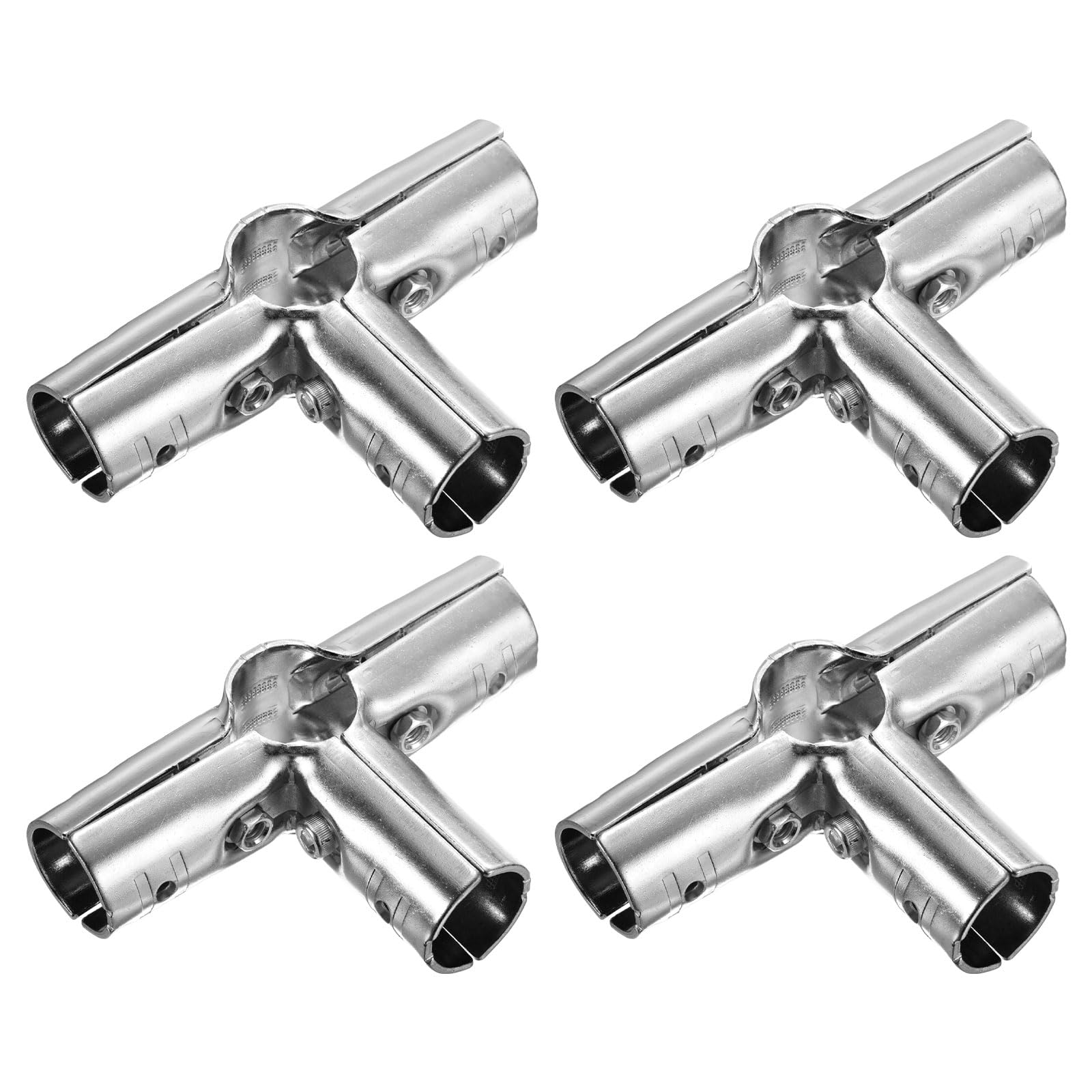 Colliers de serrage de tuyau uxcell de 28 mm pour fixation de tube en acier argenté