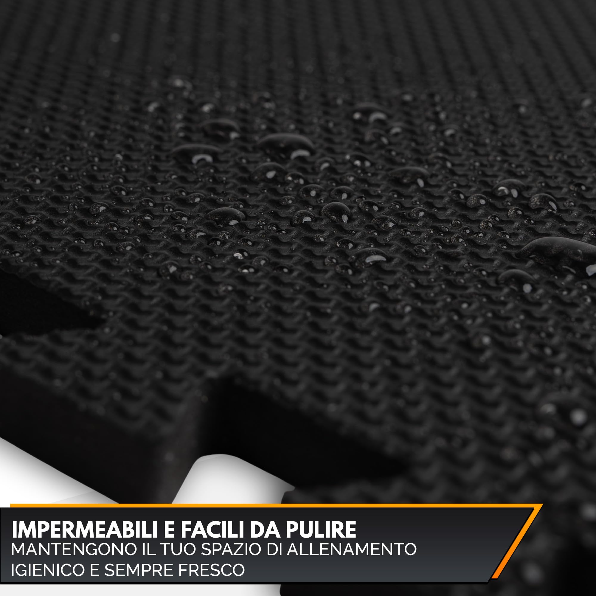 GORNATION Tappeto Palestra Antiscivolo, Tappetino per palestra in Gomma Antiscivolo, Tatami morbido per Palestra, Ideale per Home Gym, Protezione del Pavimento