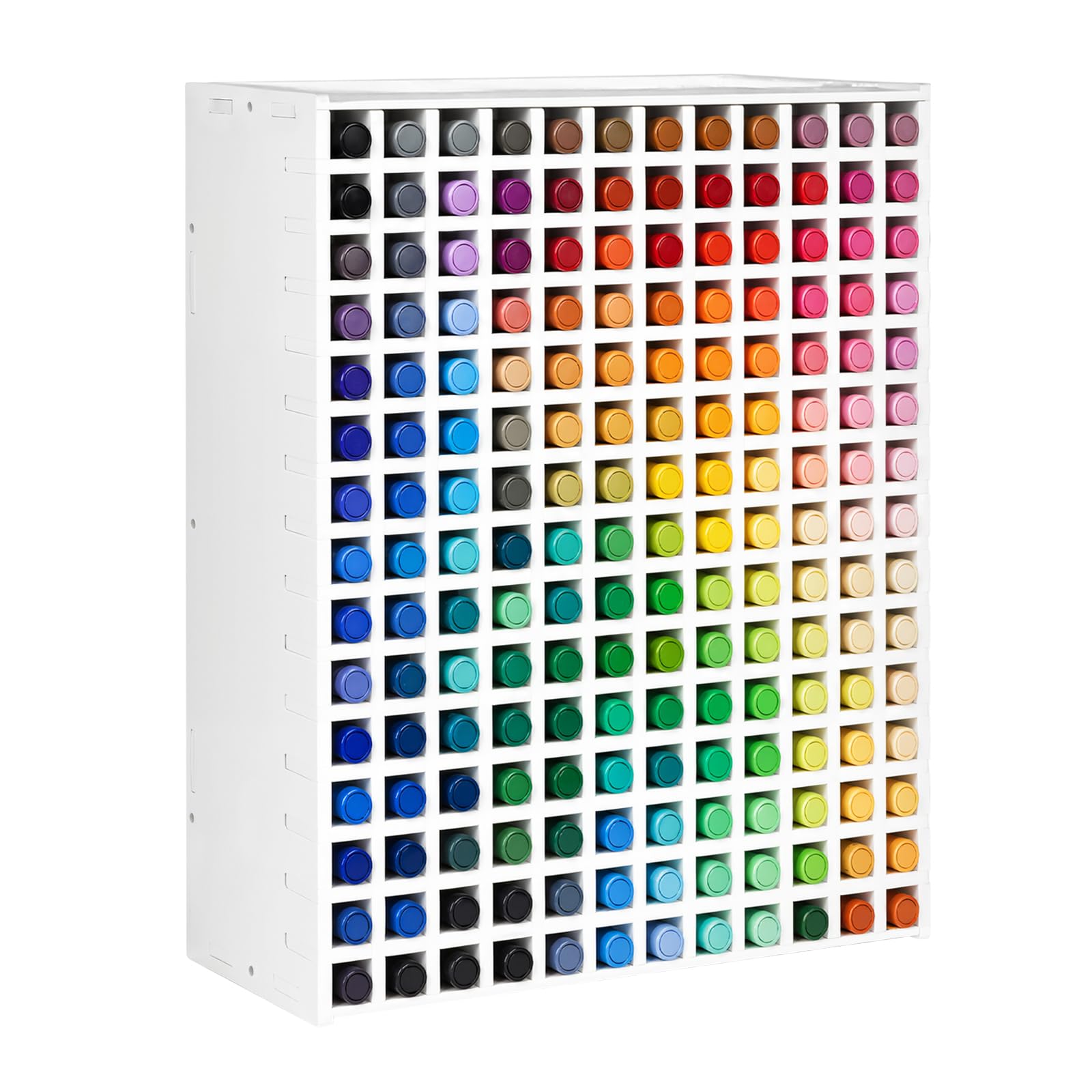 ANYVOYAGE Art Pencil Organizer Stand – Desktop Storage Holder for Markers, Colored Pencils, Brushes & Art Supplies for Studio, Office & Home Use (180 grids)