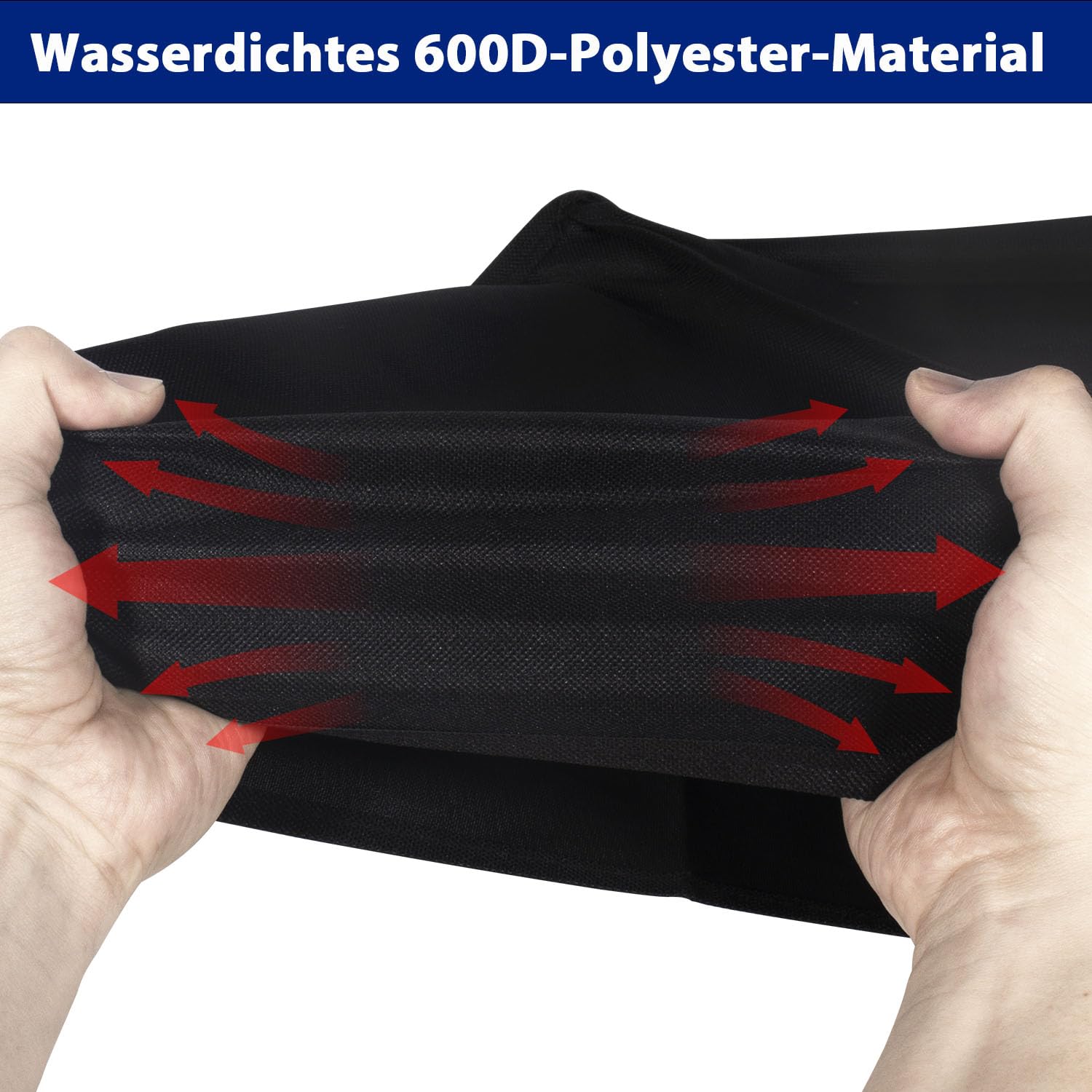 Abdeckhaube Wetterschutzhülle für Rösle VIDERO G4/G4-S Gasgrill | 600D Oxford Grill Abdeckplane für Rösle BBQ-Station Grillzubehör, Hochwertige Schützhülle aus Wasserdicht