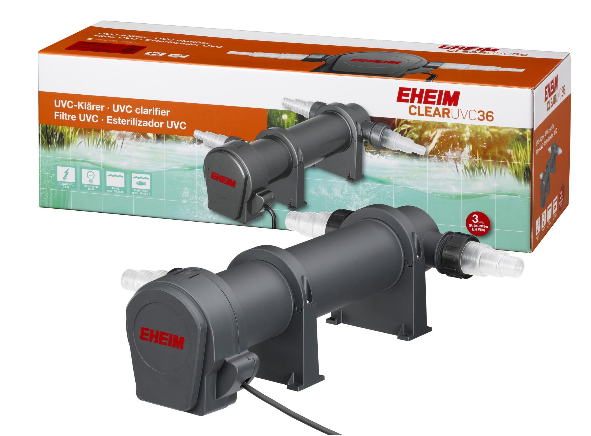 Eheim Clear UVC 36 - Sterilizzatore per laghetto