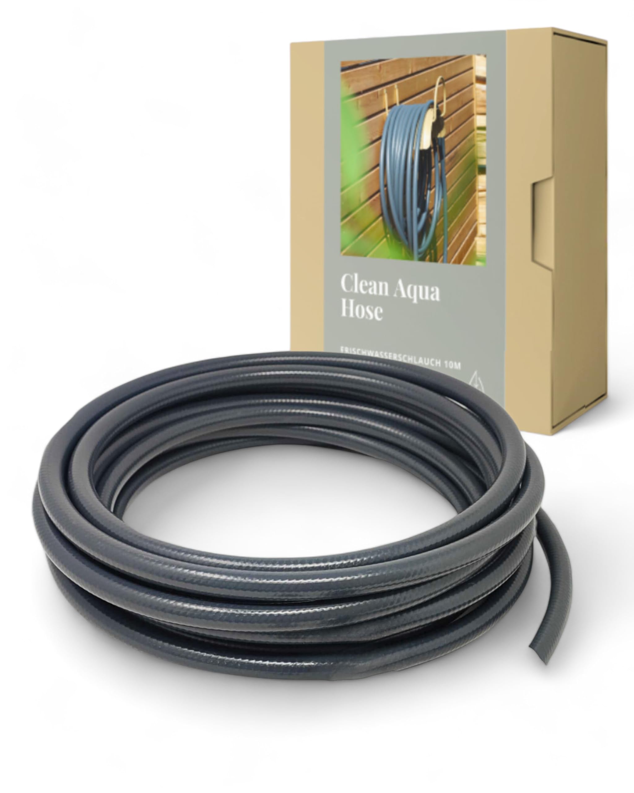 LIVLIG Tubo per Acqua Potabile 10 m 1/2 Pollice, Tubo per Acqua Dolce per Campeggio, Cucina Esterna o riempimento Piscina, Tubo per Uso in Aree con Acqua Potabile, Antracite