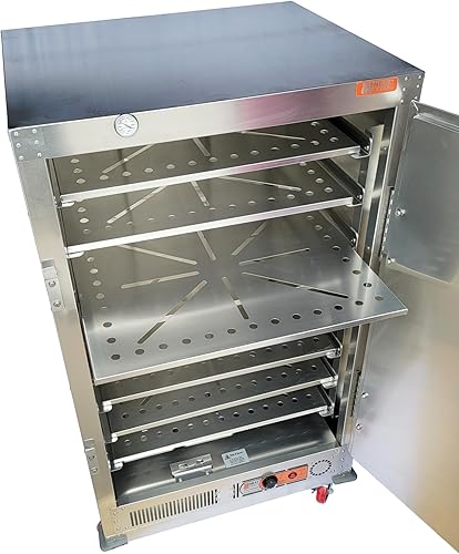 Miniatura 5 de HeatMax 322758 - Armario grande para 16 sartenes de tamaño completo, para iglesias, escuelas, instituciones, fabricado en Estados Unidos con