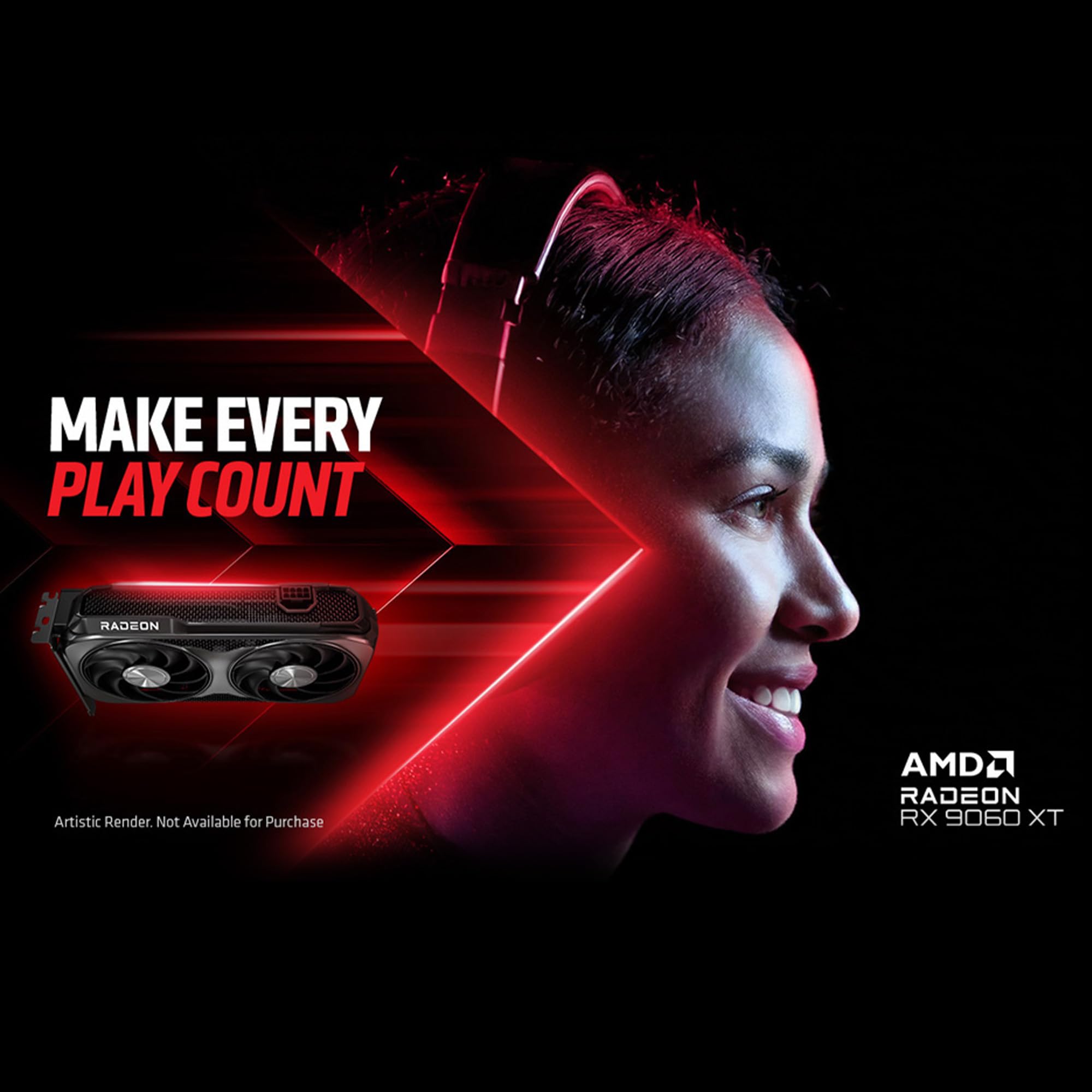 GIGABYTE Radeon RX 7600 XT Gaming OC 16G Graphics Card, 3X WINDFORCE Fans 16GB 128-bit GDDR6, GV-R76XTGAMING OC-16GD Video Card: GAMING RADEON9060XT|OC|16GD