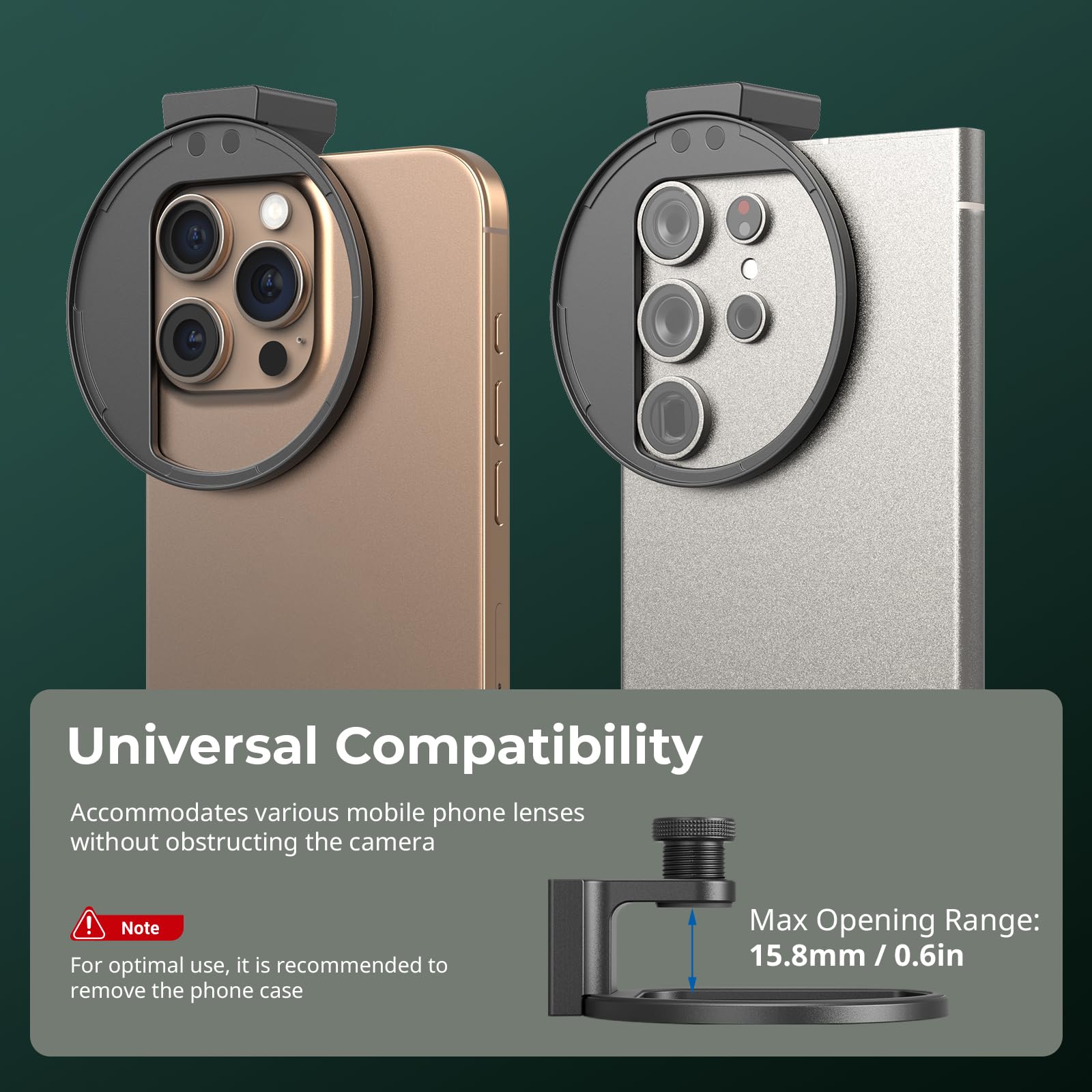 SMALLRIG Adattatore universale per filtro magnetico 67 mm 5171
