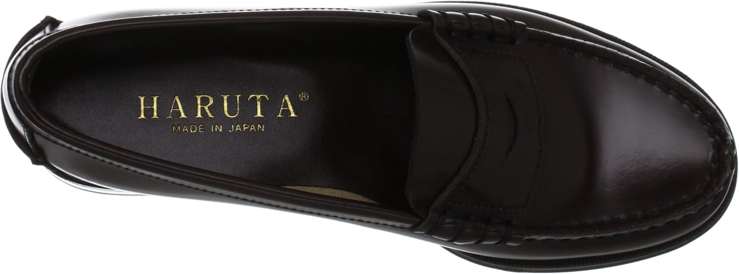 [ハルタ] ローファー トラディショナル 3E 本革 レディース 3048