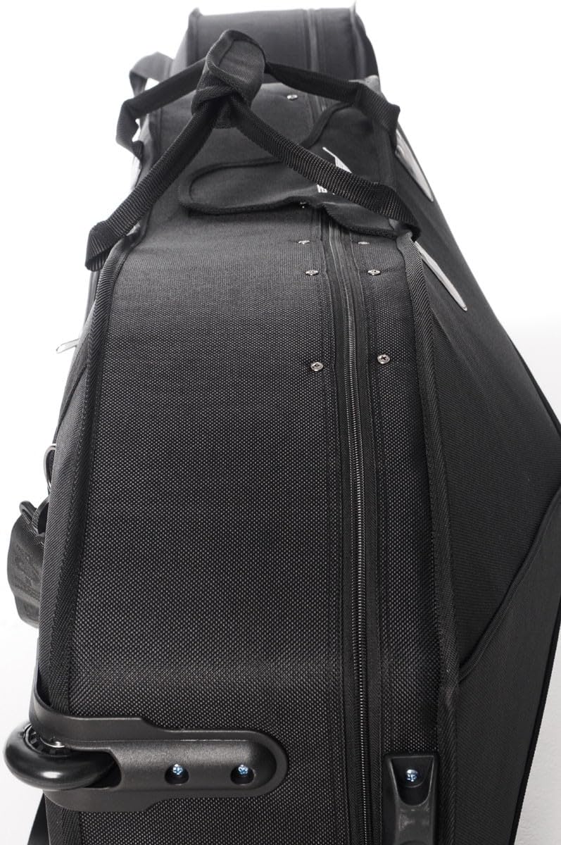 M-Case Schiuma Custodia per Violoncello 4/4 Classic Nero, Bordeaux - Beige