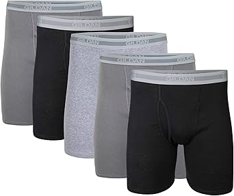 Gildan Men's Underwear Boxer Briefs, Multipack