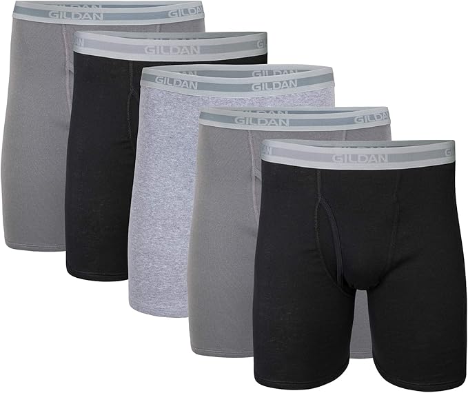 Gildan Men's Underwear Boxer Briefs, Multipack