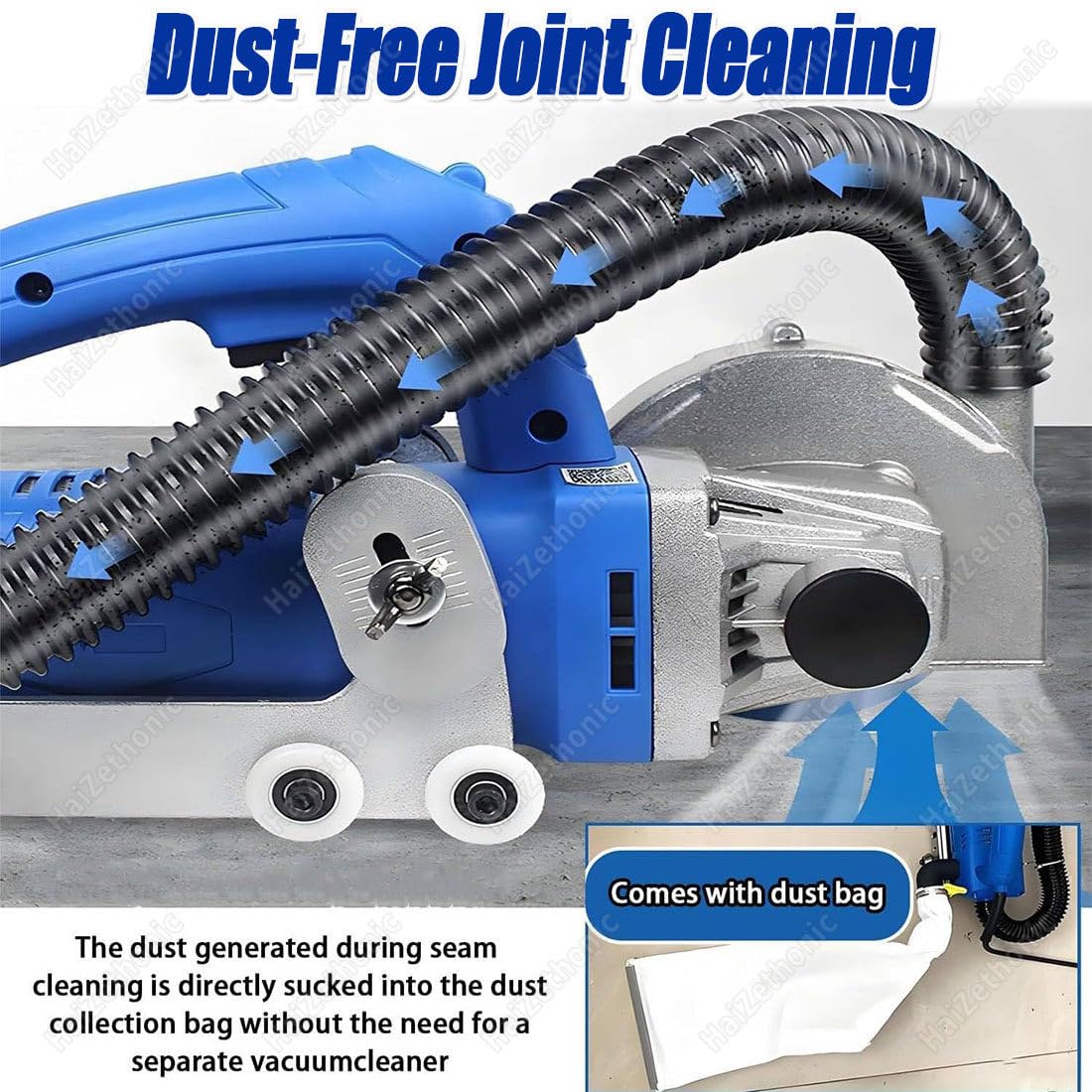 Limpiador Juntas Eléctrico 1200w,Evita Desconchado Las Baldosas 5sawblade