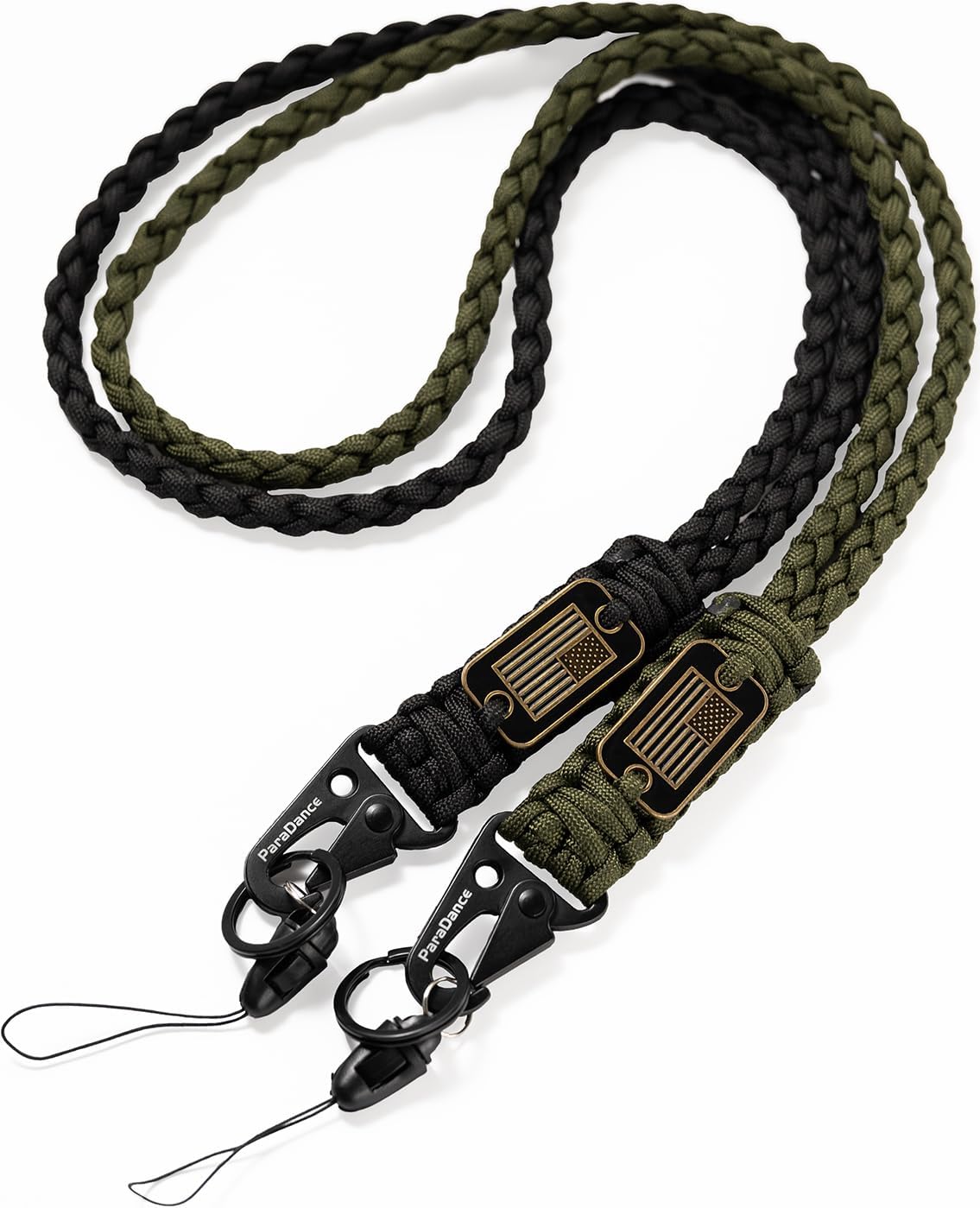 ParaDance Heavy Duty Paracord Lanyard for Keys/Id Badges