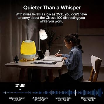 Essential Oil Diffuser with Fabric Cover, with Remote Control, 300ML Ultrasonic Cool Mist Humidifier & Aromatherapy Diffuser for Home,23dB Quiet Soft Night Light,Timer for Bedroom, Room, Office, Yoga
