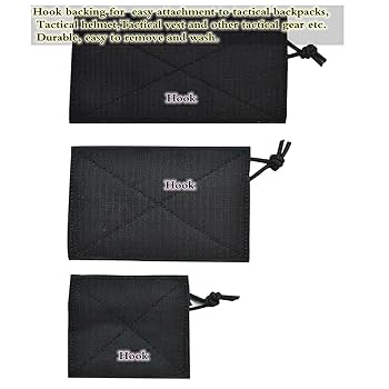 Amazon.com : JFFCESTORE Utility Tactical Zipper Pouch with