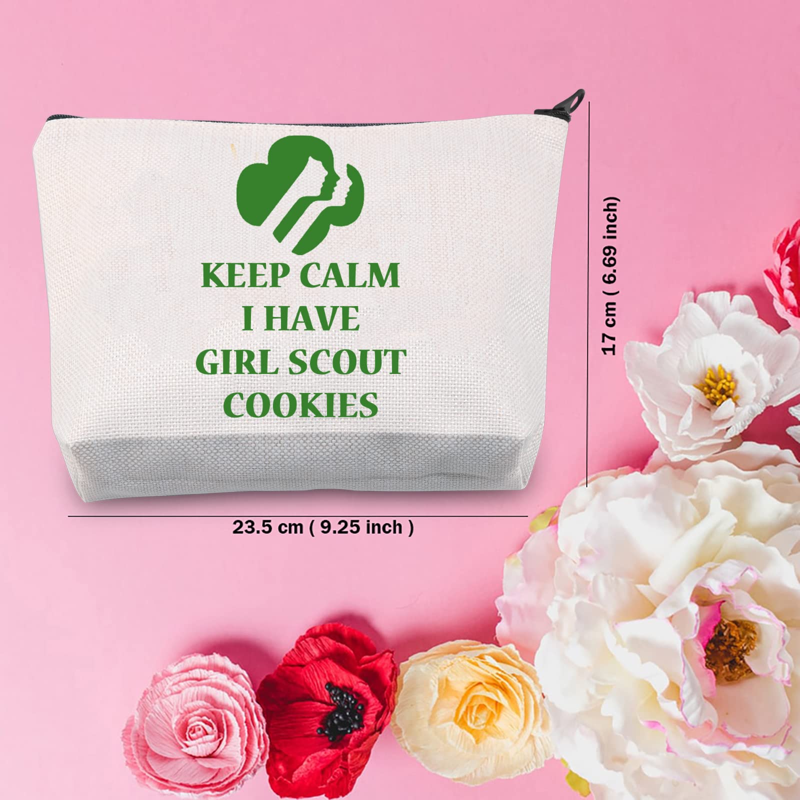 Tsotmogirl Scout Zipper Pouch Scout Mom Gift Girl Scout Leader