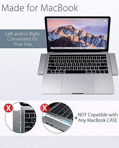 Miniatura 2 de Hub USB C para MacBook Pro, adaptador multipuerto USB C a 4K HDMI 7 en 2, puerto Thunderbolt PD, puertos USB 3.0, lector de tarjetas SDTF para