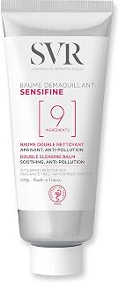 SVR SENSIFINE Soothing Balm-In-Oil Face Cleanser/Makeup Remover with Coconut Oil & Shea Butter for Sensitive, Reactive Skin, 9 Ingredient Minimalist Formula, 100ml
