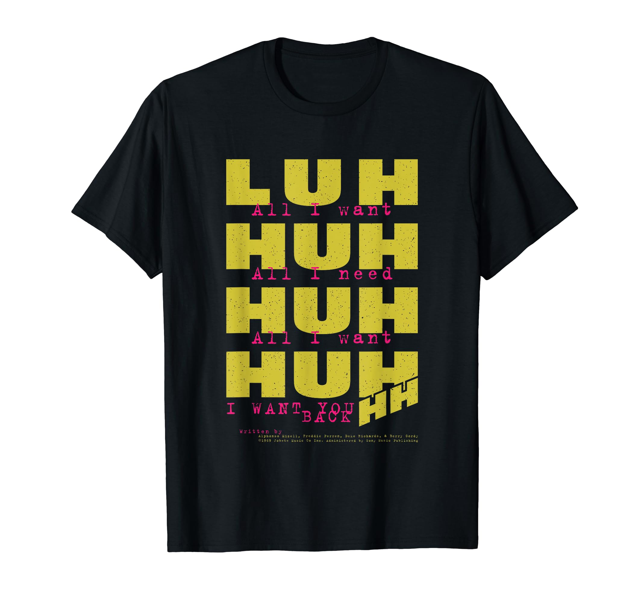 Amazon | I Want You Back 歌詞 Jackson 5 Motown Records Tシャツ | T 
