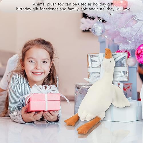 Miniatura 4 de Lindos cojines de peluche de pato, animales de peluche de ganso, juguete de almohada de peluche de ganso, lindo y enorme ganso blanco, almohada de
