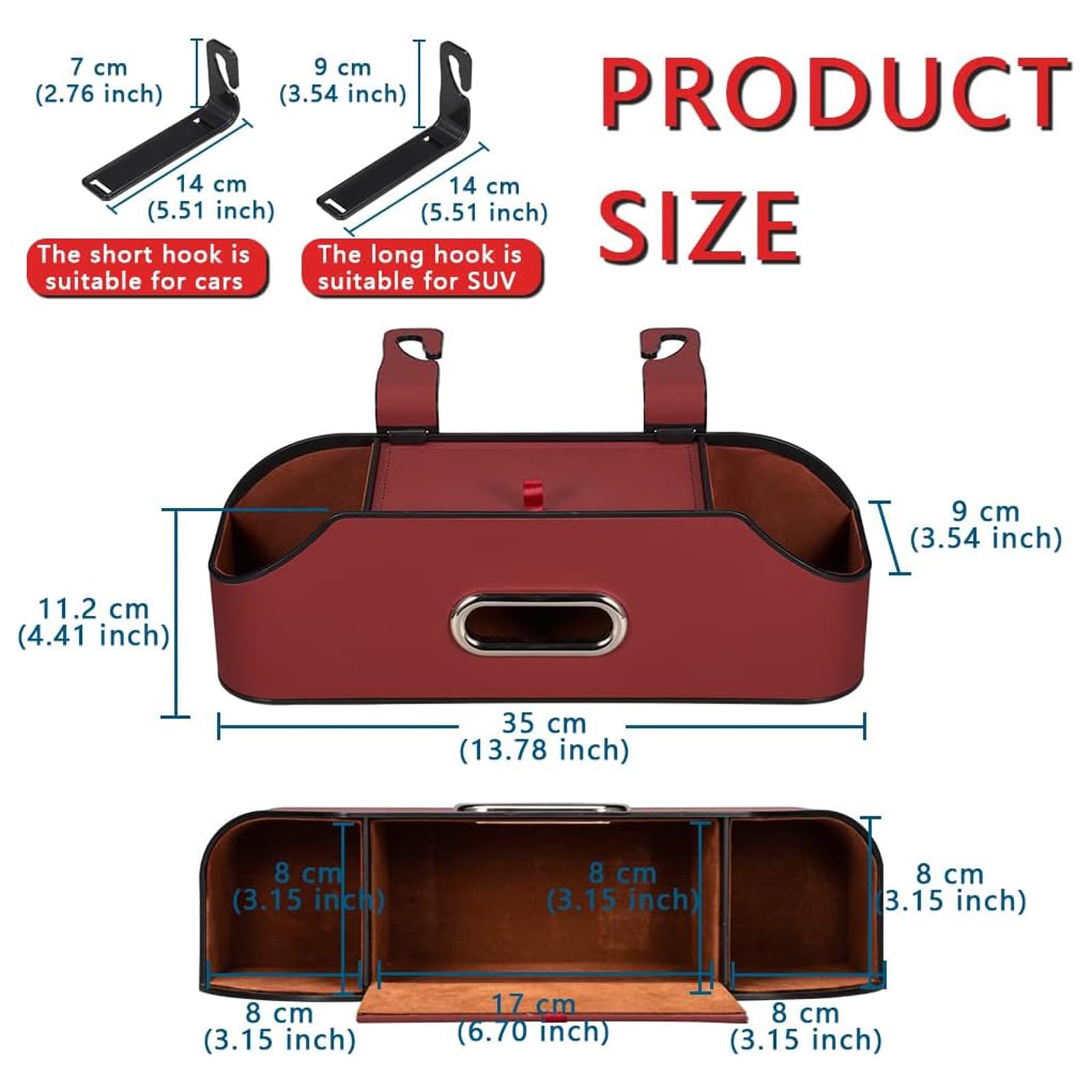 Organizador Respaldo Asiento Coche para BMW X1 E84/F48
