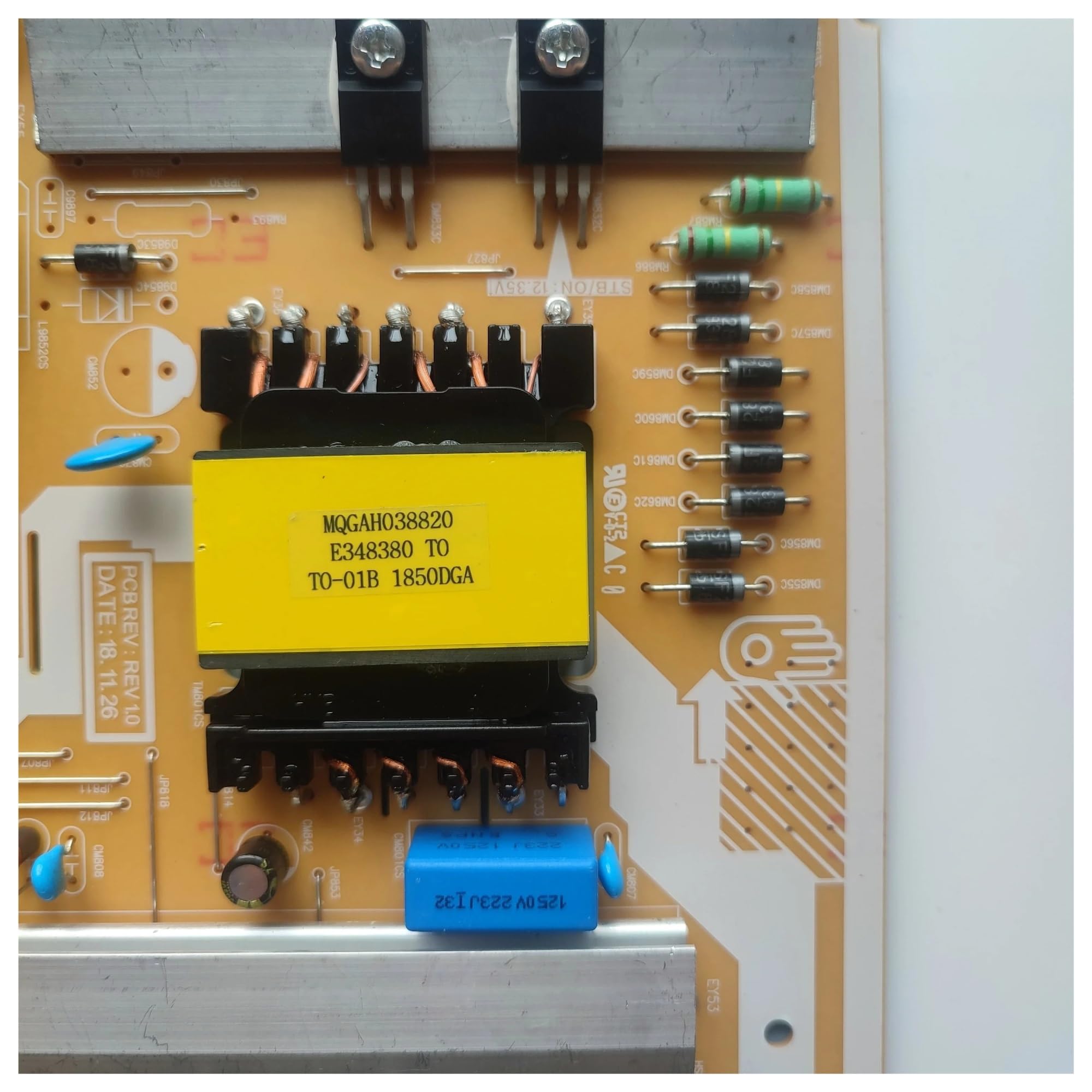 Scheda di alimentazione TV, compatibile con Samsung, parti TV LCD BN44-00932B=BN44-00932H BN44-00932L55E8N_RDY REV 1.0