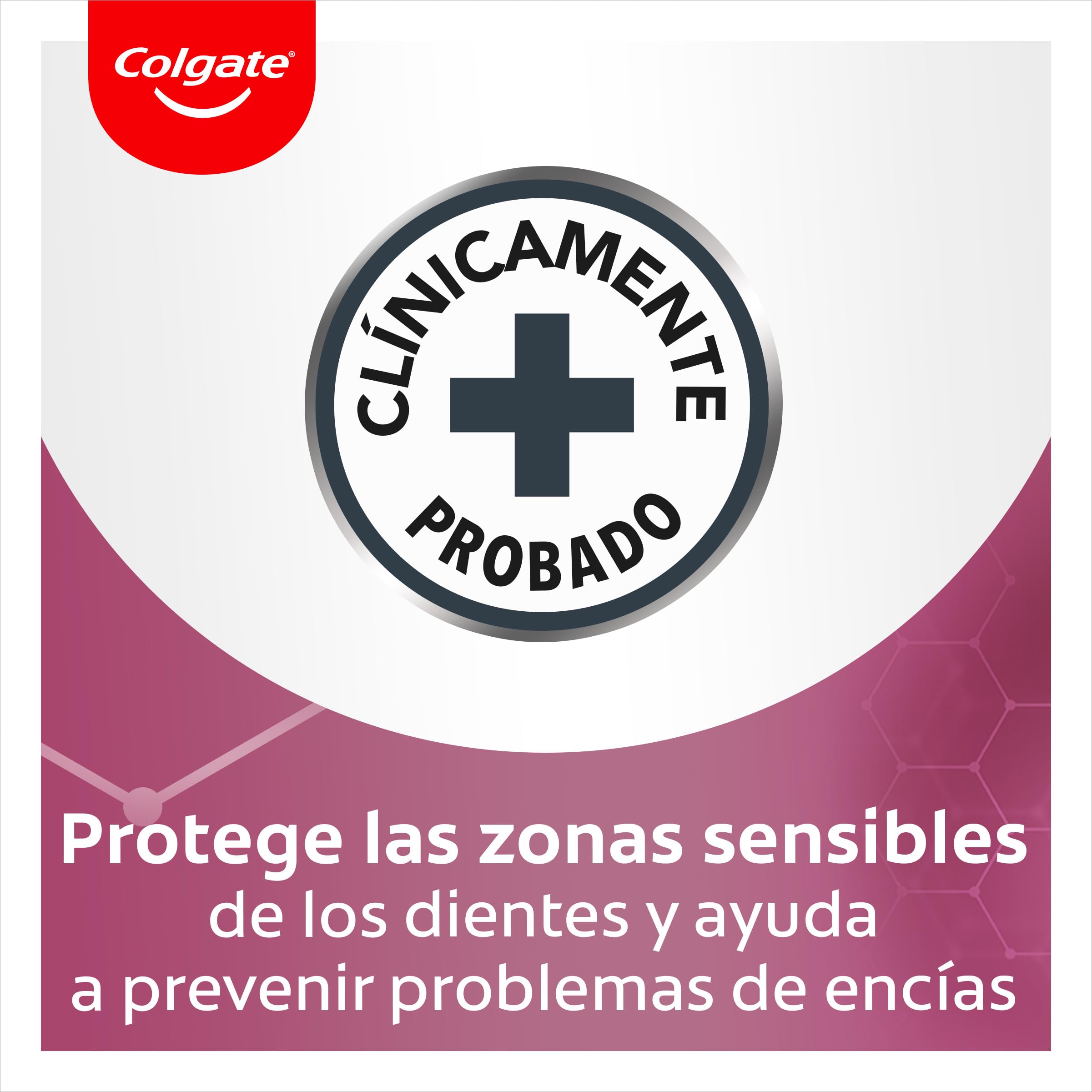 Colgate Total Advanced gengive sane e sensibilità, dentifricio, 12 pzx75 ml, protegge le zone sensibili dei denti, aiuta a prevenire problemi di gengive, 24 ore di difesa antibatterica