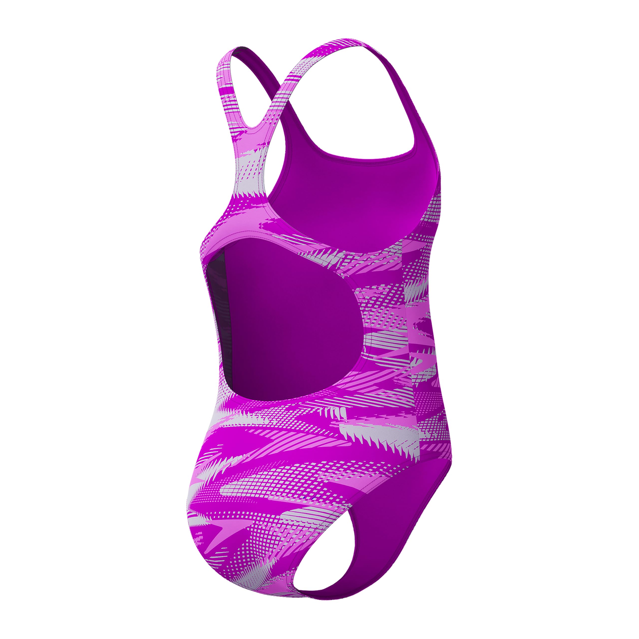 Speedo Hyperboom Allover Medalist Costume da Bagno Bambine e Ragazze (Pacco da 1)