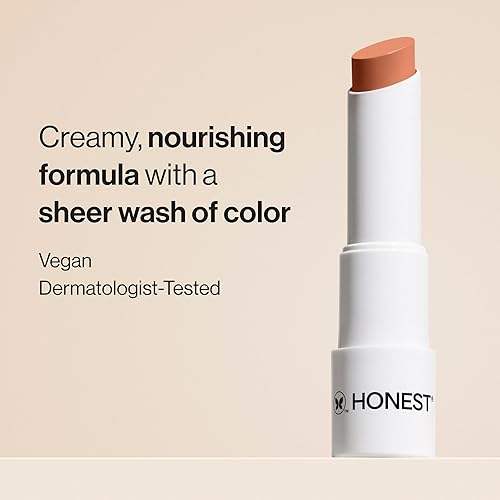 Vista 39 de Bálsamo labial Honest Beauty tintado, melón de verano, vegano, más de 6 horas de hidratación Melón (Summer Melon)