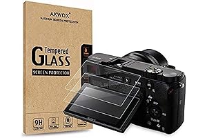 AKWOX 3-Pack Screen Protector for Sony Nex-6