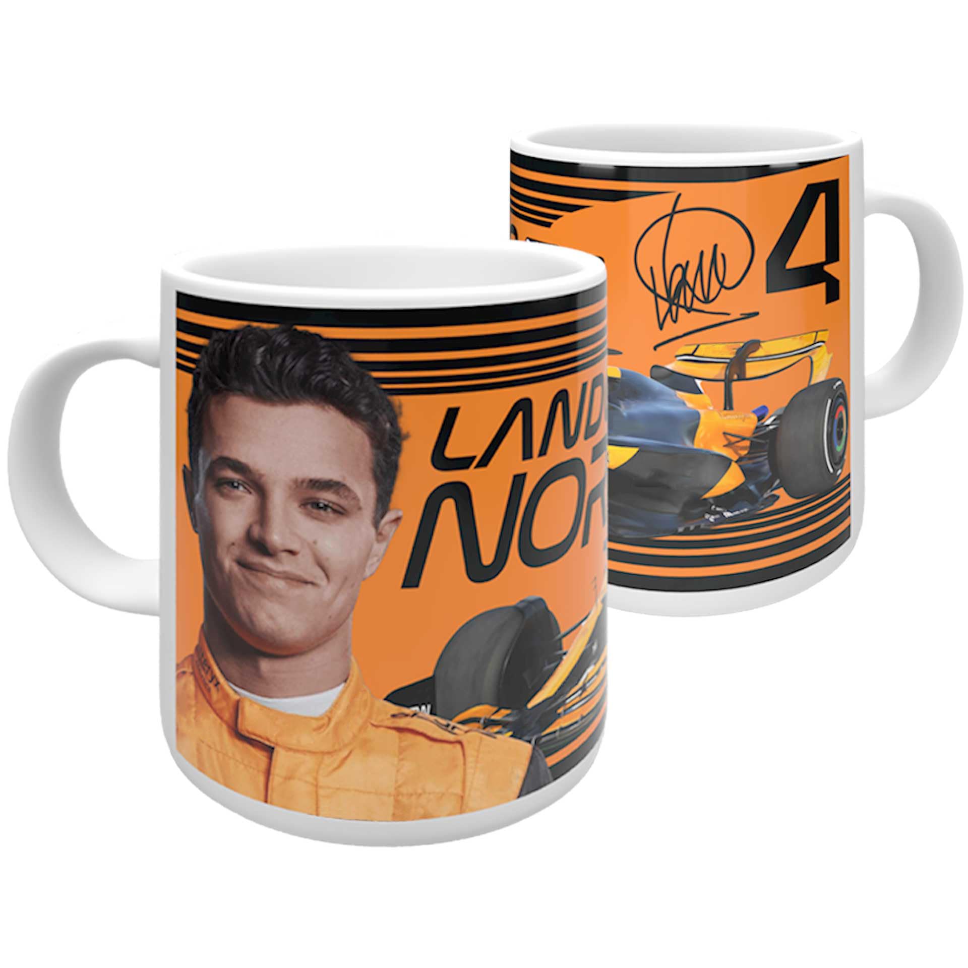 Partisan Lando Norris Ceramic Mug - 11oz