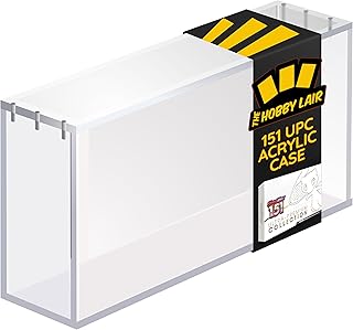 Deluxe Acrylic Case Compatible with Pokemon 151 Mew UPC ONLY | NOT Compatible with Any Other UPC/SPC | Secure Mag Lock Top | Thick 6mm Protection