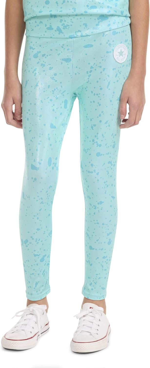 Converse Girls' Shine High Rise Leggings