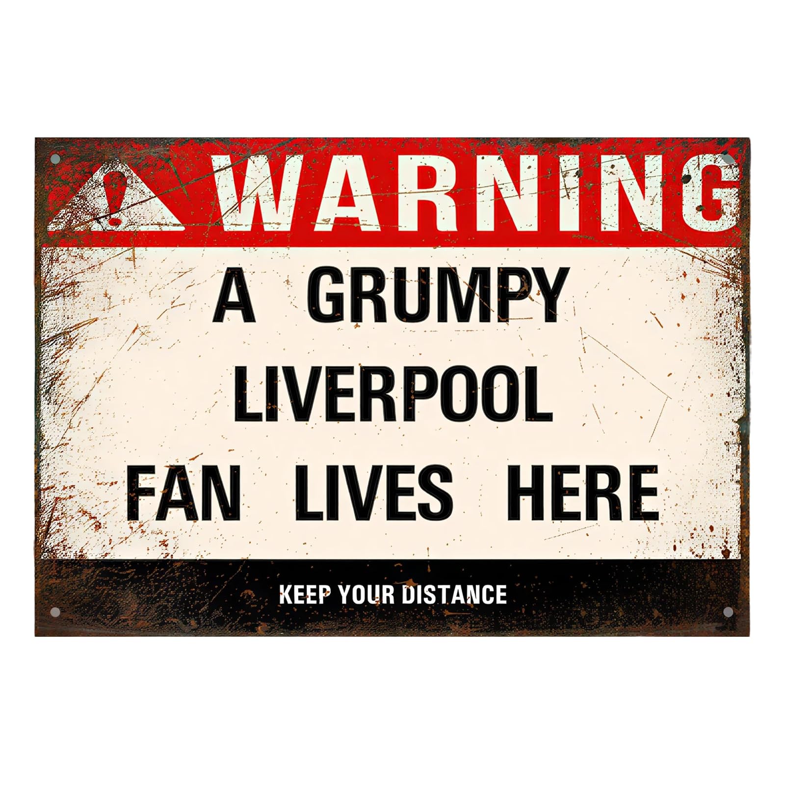 Onperpoe Street Sign for Liverpool Gifts for Men Boys Fan Metal Poster
