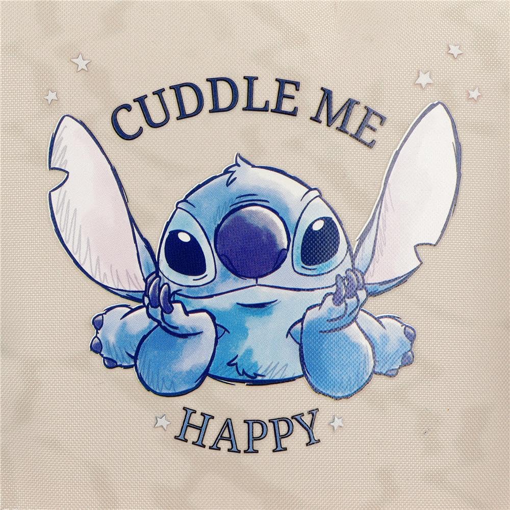 Joumma Disney Stitch Cuddle me happy Mochila, fabricada en poliéster, Tirantes anchos y ajustables que se adaptan perfectamente a la espalda. De Joumma Bags
