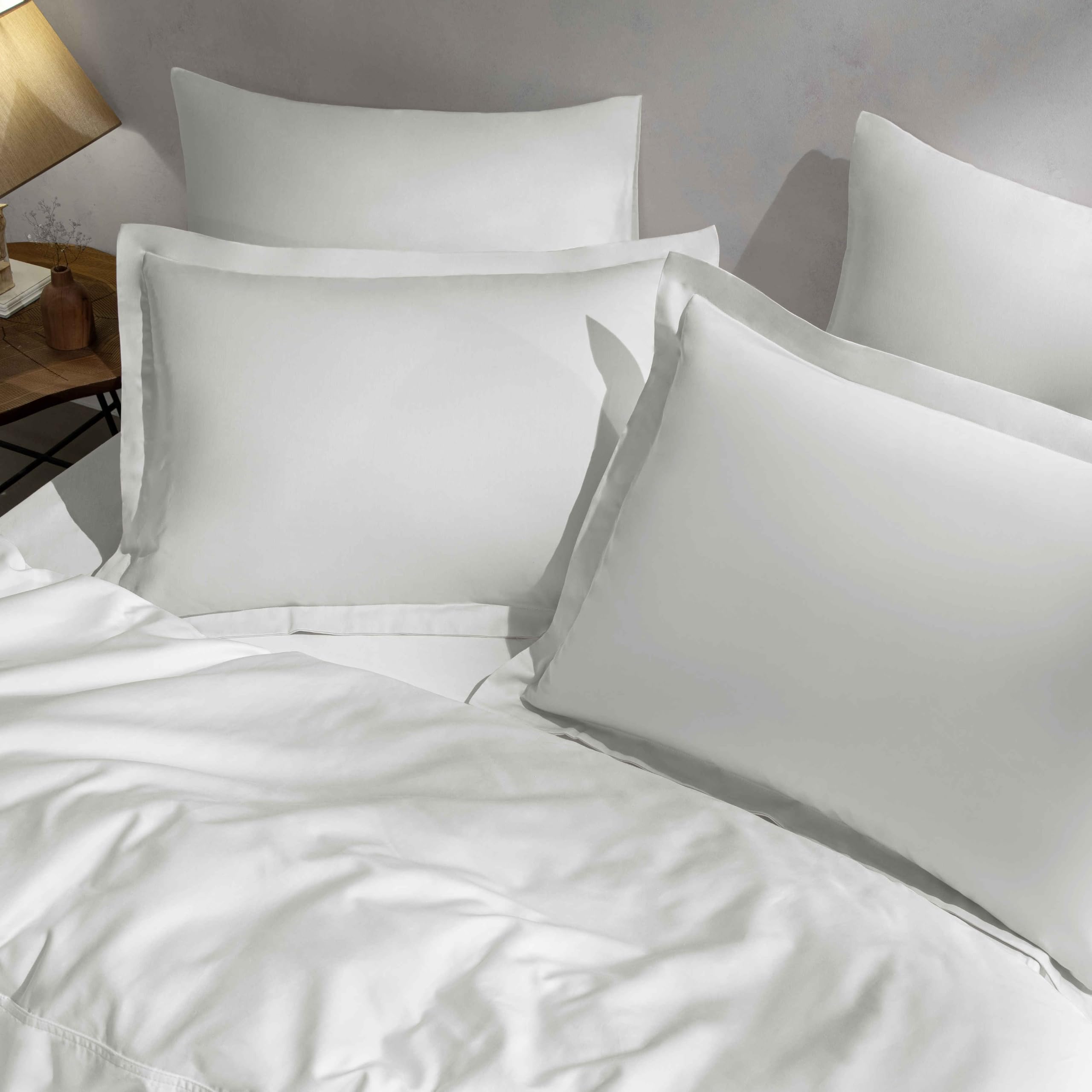 Linens Mix&Match Pamuk Saten 2'li Volanlı Yastık Kılıfı Seti…