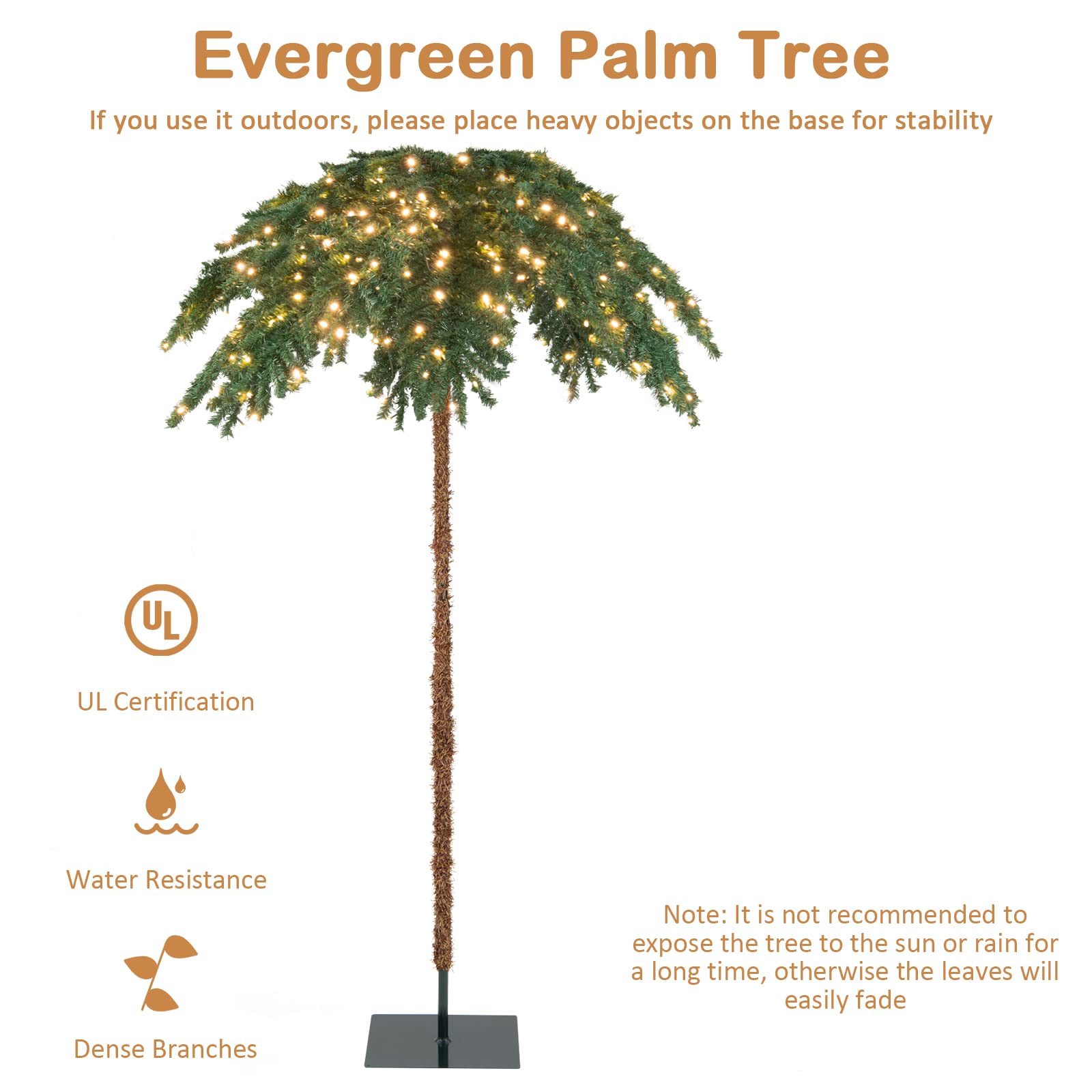 Nearly Natural Palma Hawaiana Artificiale 1,5m - Albero Finto Per Decorazione Interna, Verde - 2