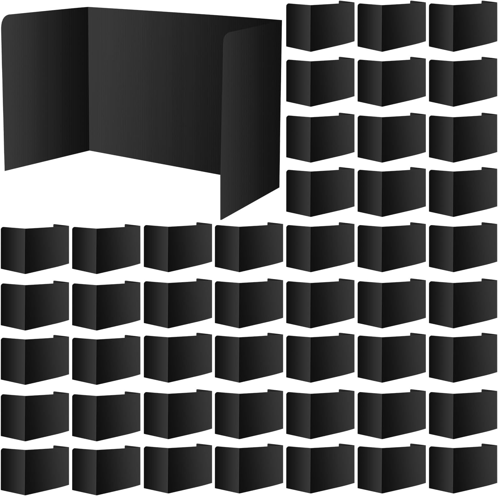 Chunful 36 Pack Large Classroom Privacy Boards for Student