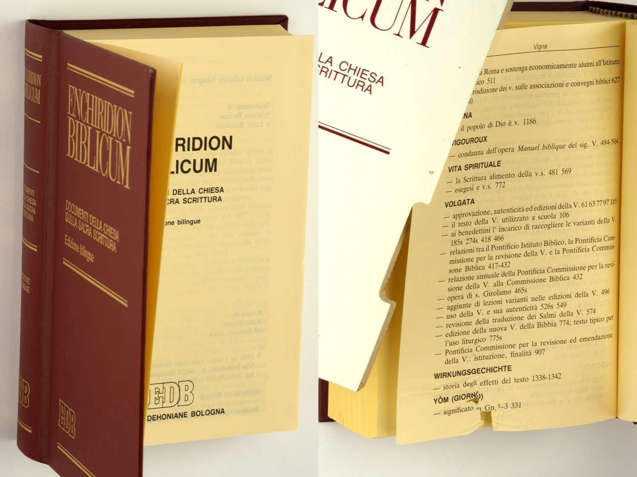Enchiridion biblicum. Documenti della Chiesa sulla Sacra Scrittura. Ediz. bilingue