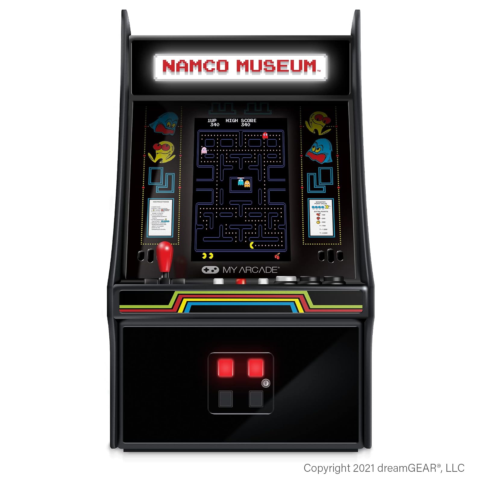 My Arcade Mini Player 10 Inch Arcade Machine Bandai Namco Museum