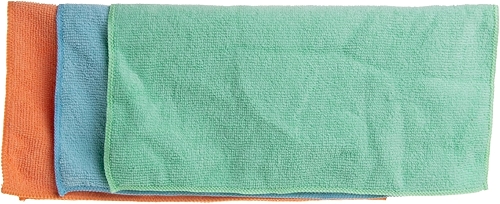 Conjunto 3 Panos para Limpeza de Microfibra 30cm - Lyor