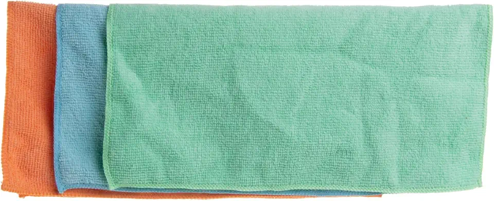 Conjunto 3 Panos para Limpeza de Microfibra 30cm - Lyor